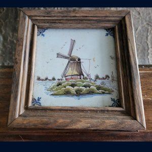 Makkum Hand Painted Dutch Tile